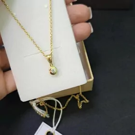 Золотая цепочка с кулончиком