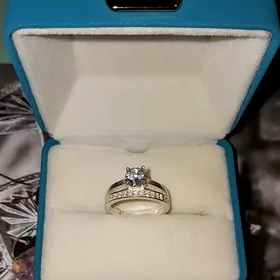 Kümüş tekdas ýüzük sowgat