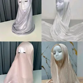 hijab ucin organza sharf