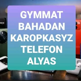 Karopkasyz telefon alyas