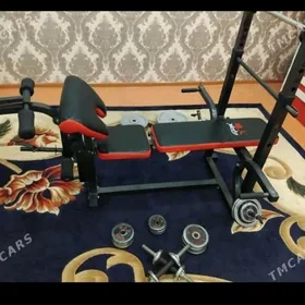 лежак для штанги.