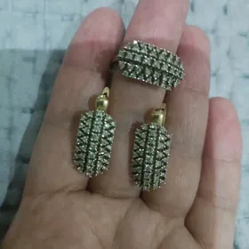 gyzyl komplekt brilliant