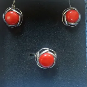 Серебряный комплект