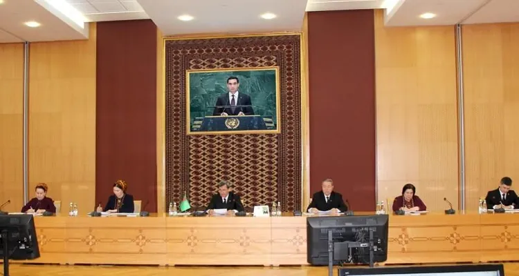 Pudagara topary 2026-njy ýyl üçin adam hukuklary babatyndaky işleriň ileri tutulýan ugurlaryny ara alyp maslahatlaşdy