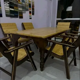 agach stol деревянный стол