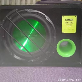 басс бочка в машинк