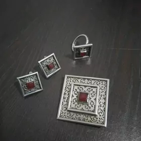 arassa kümüş komplekt