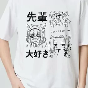 футболка аниме