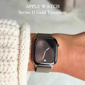 Apple Watch 11 Stainless Gold
