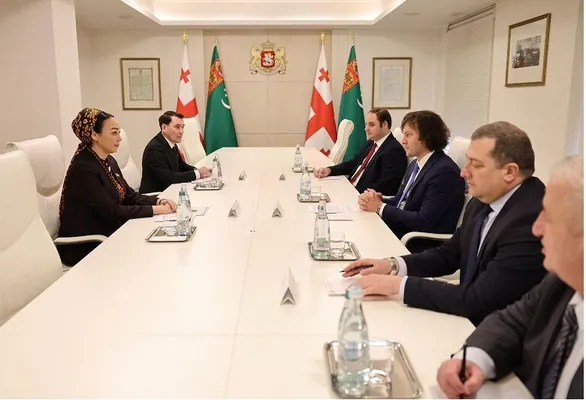 Председатель Меджлиса Туркменистана провела встречи с руководством Грузии