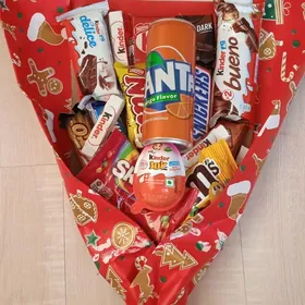 Конфетный букет