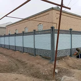 beton zabor hayat бетон забор