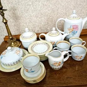 сервиз чайный ГДР неполный