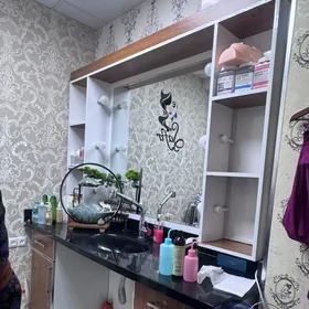 parikmaher salon mebel парик