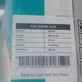 Şrink paket 20 we 17 mikronlyk