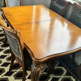 Стол  6 стульев