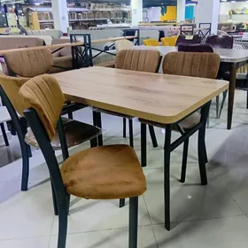 Stol stul 4 adamlyk.Стол стул