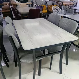 Stol 4 adamlyk.Стол стул