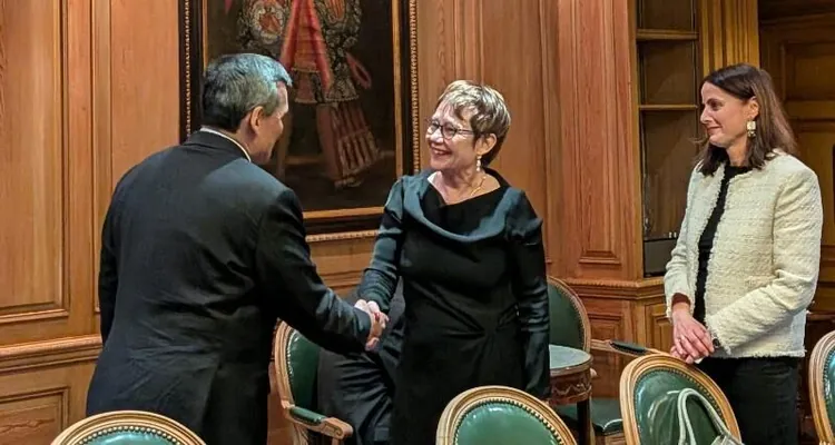 Глава МИД Туркменистана обсудил совместные проекты с президентом ЕБРР