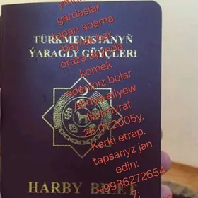 Harby bilet yitirildi