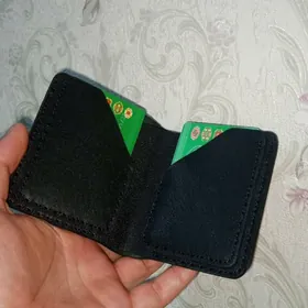 Кожаный портмане