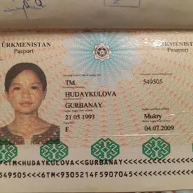 passport nika haty açar(maşyn)