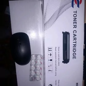 Картриж и мишка