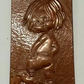 картина из меди