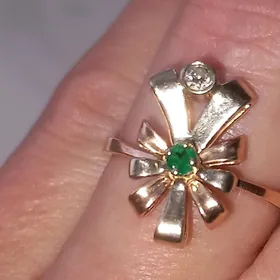 кольцо золотое