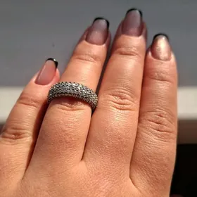 Кольцо серебро