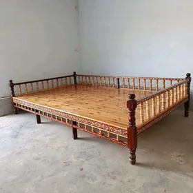 тапчан деревянный 4.0м на 2.5м