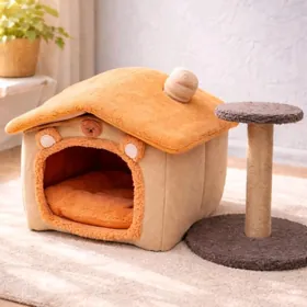  Уютный домик + когтеточка