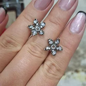 Серьги Пандора