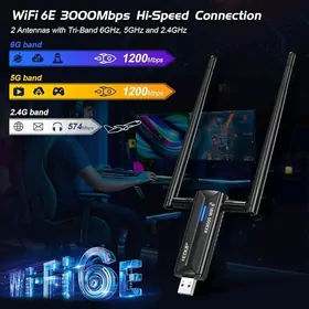 WIFI 6E AX3000 USB Adapter