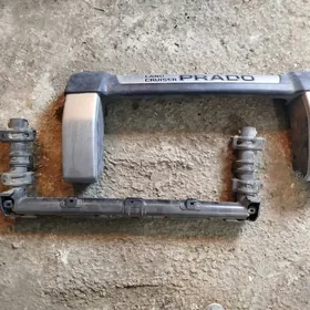 бампер добавка Прадо 1999-2002