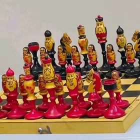 шахматы ручная работа