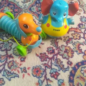 собака и слоник