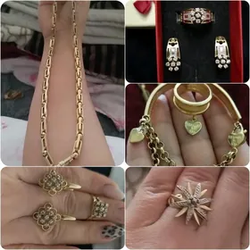 gyzyl bolt, komplekt, braslet.