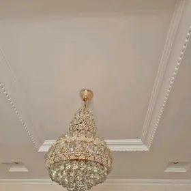 Хрустальная люстра (2 шт)