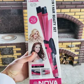 Стайлер для волос Nova 2 в 1