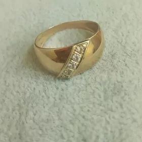 Gyzyl halka yuzuk 10 karat