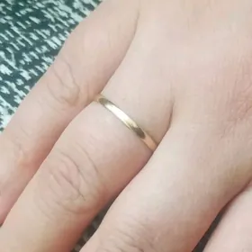 Gyzyl obruçalny yuzuk 585pr