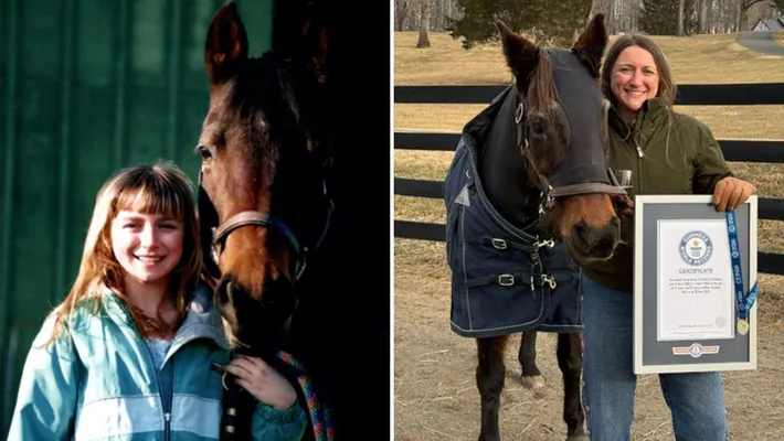 Basym 38 ýaşaýar: Fensi lakamly baýtal dünýäde iň garry at hökmünde ykrar edildi