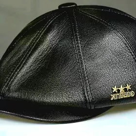 Кожаная фуражка