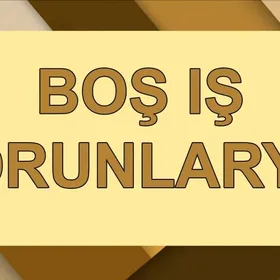 IŞGÄR ALÝAS / РАБОТА ЕСТЬ