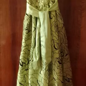 вечернее платье зеленое