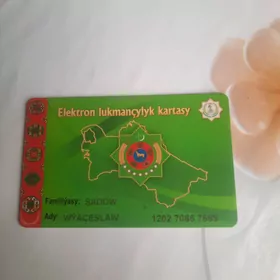 elektron lukmançylyk kartasy