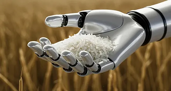 В Китае рис хотят использовать в качестве «умного» материала для роботов
