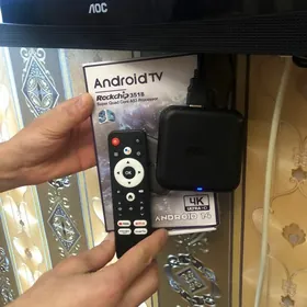 Телевизор с  приставкой андрои