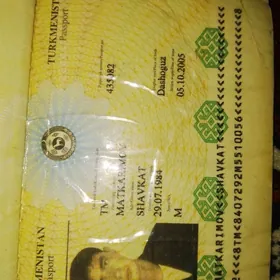paspirt şadatnama yitirdiö